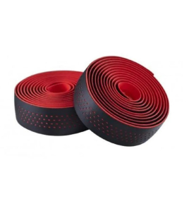 FITA DE GUIDÃO VELO WRAP GEL PRETO/VERMELHO FITA DE GUIDÃO VELO WRAP GEL PRETO/VERMELHO