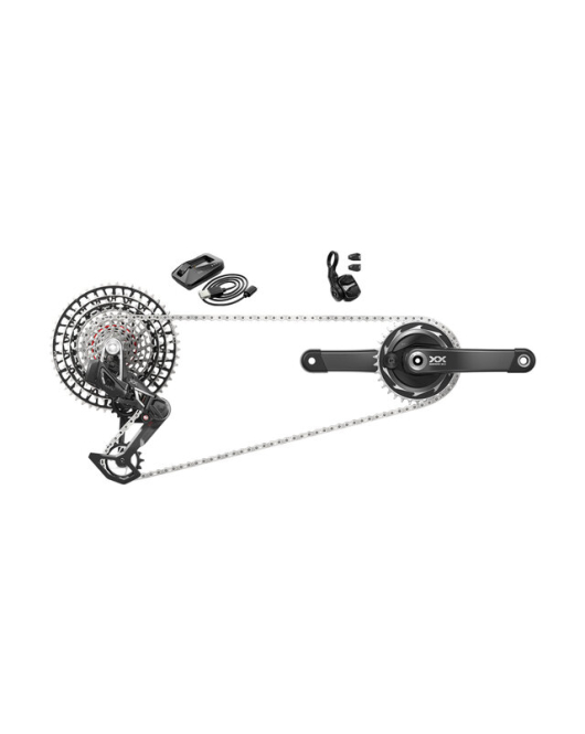 Kit transmissão Sram XX SL Eagle c/medidor Potência - Retirado de Bike 0km