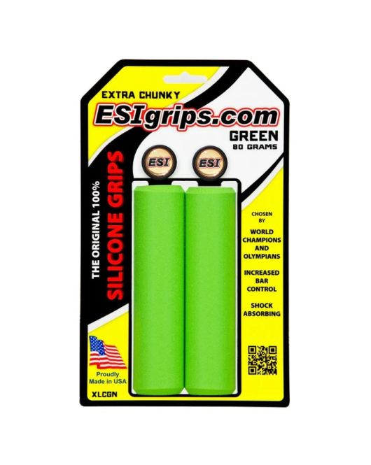 Manopla ESI Grips Extra Chunky Verde