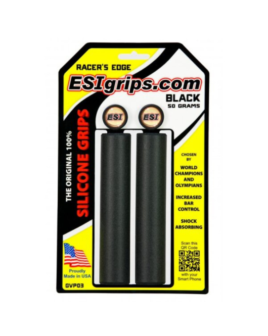 Manopla ESI Grips Racer's Edge Preta