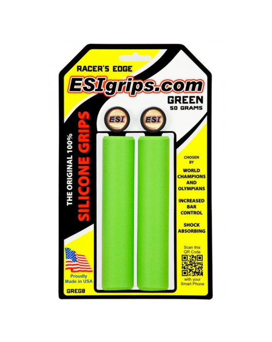 Manopla ESI Grips Racer's Edge Verde