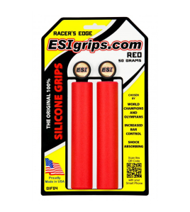 Manopla ESI Grips Racer's Edge Vermelho Manopla ESI Grips Racer's Edge Vermelho