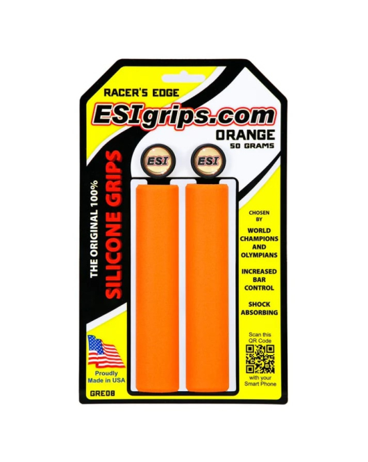 Manopla ESI Grips Racer's Edge Laranja