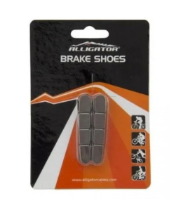 Refil de sapata de freio Alligator P/ Aro de Carbono