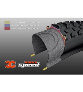 Pneu Maxxis Rekon 29x2.25 Tubeless EXO 3C MaxxSpeed