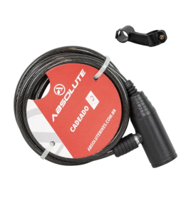 Cadeado Absolute Espiral C/ Chave Cadeado Absolute Espiral C/ Chave