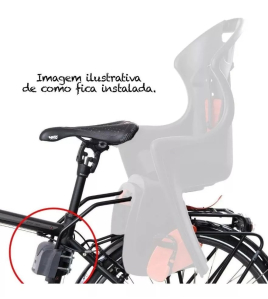 Cadeirinha Polisport Ecoquick FF Traseira