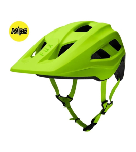 Capacete Fox Mainframe Amarelo Flúor Mips Capacete Fox Mainframe Amarelo Flúor Mips