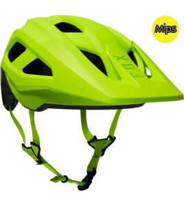 Capacete Fox Mainframe Amarelo Flúor Mips Capacete Fox Mainframe Amarelo Flúor Mips