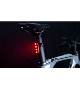 Farol Traseiro Knog Blinder Mob V The Face Preto