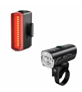 Farol Dianteiro Allty 400 + Lanterna Traseira Seemee 20 MagicShine