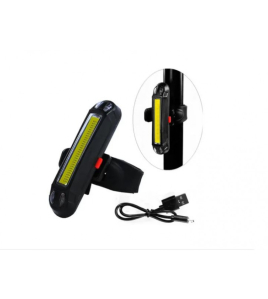 Sinalizador Traseiro recarregável 100 Lúmens