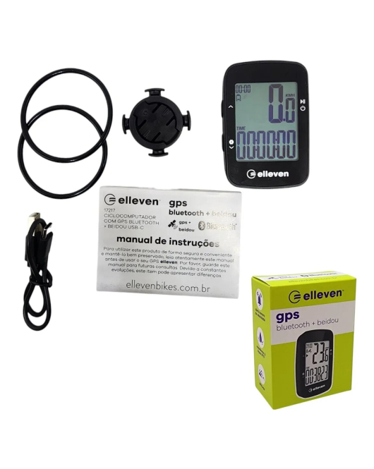 Ciclo Computador GPS Elleven Bluetooth + Beidou