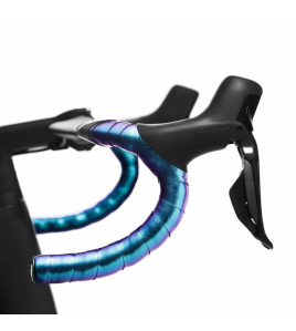 Fita de Guidão Supacaz Preto com Oil Slick Bt-142