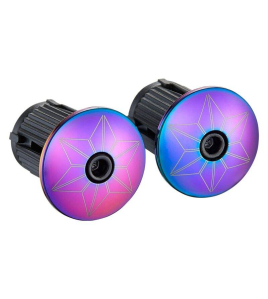 Fita de Guidão Supacaz Preto com Oil Slick Bt-142