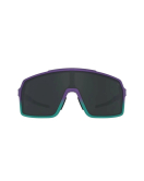 Oculos de Sol HB Edge Matte Black/ Cyan Blue Chrome