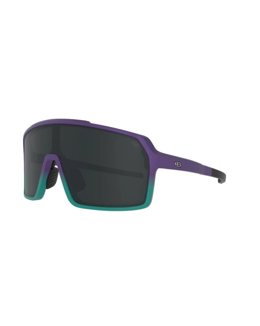 Oculos de Sol HB Edge Matte Black/ Cyan Blue Chrome
