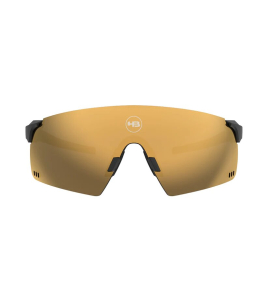 Oculos de Sol HB Quad R 2.0 Matte Black Gold Chrome