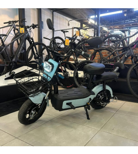 Bicicleta scooter eletrica E-mexicana motor 600w
