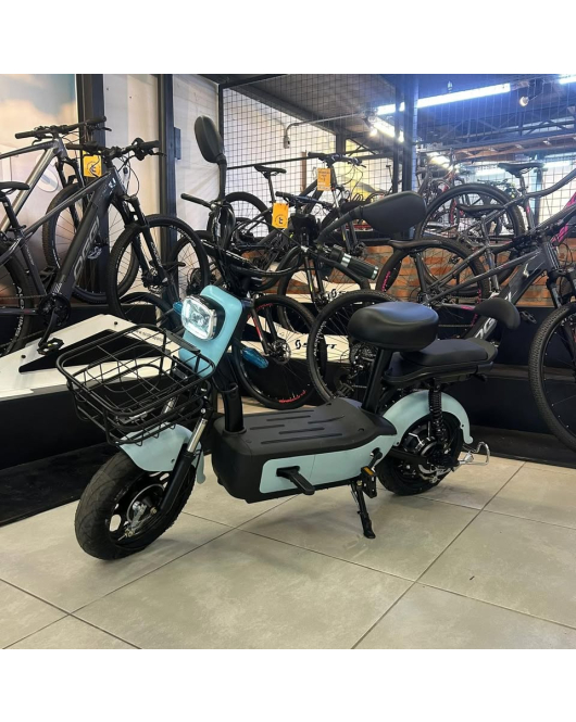 Bicicleta scooter eletrica E-mexicana motor 600w
