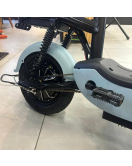 Bicicleta scooter eletrica E-mexicana motor 600w