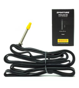 Câmara De Ar Pirelli Speed Sportube 700x23/30 48mm Câmara De Ar Pirelli Speed Sportube 700x23/30 48mm