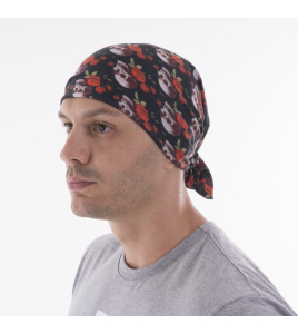 Bandana Brazil Rose Skull Bandana Brazil Rose Skull