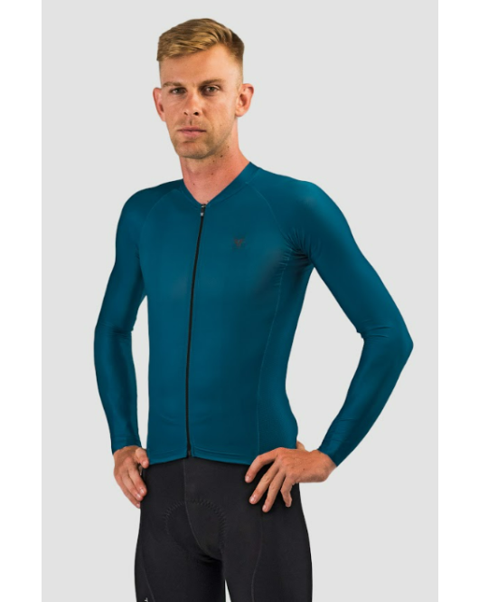 Camisa Manga Longa Free Force Training Azul