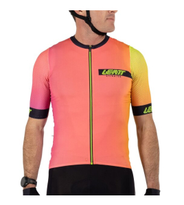 Camisa Leatt Mtb Endurance 6.0 - Rosa/Verde