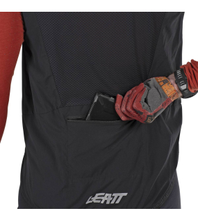 Colete Corta Vento Leatt Endurance 2.0 - Black