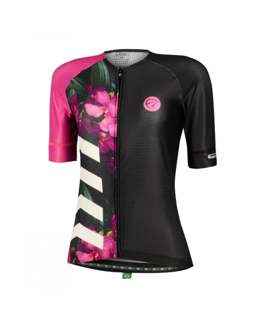 Camisa Feminina Mauro Ribeiro Bloom Roxa (Coleção 2022)