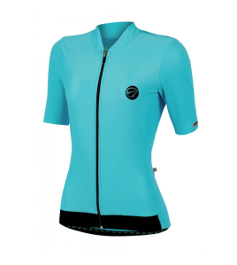 Camisa Feminina Mauro Ribeiro Fiber Celeste (Coleção 2022)