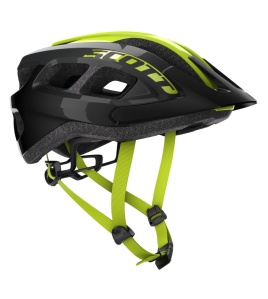 Capacete Scott Supra Preto/Amarelo Capacete Scott Supra Preto/Amarelo