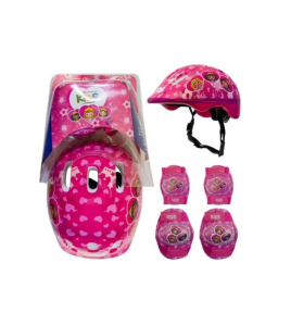 Kit Capacete Absolute Kids Princesas Kit Capacete Absolute Kids Princesas
