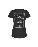 Camiseta Casual Feminina Scott Spark Fast Is Fun