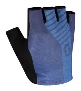 Luva Scott Aspect Gel Dedo Curto Azul