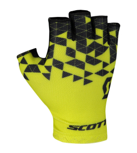 Luva Scott RC Team Dedo curto Amarela