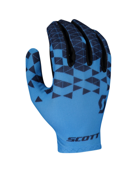 Luva Scott RC Team Dedo Longo Azul