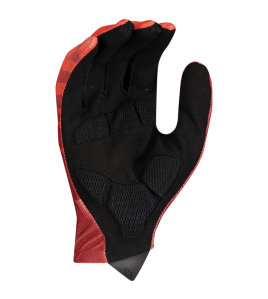 Luva Scott RC Team Dedo Longo Vermelha