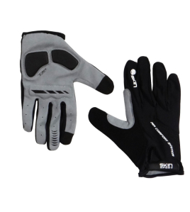 Luva Skin SS Air Gel Dedo Longo Preta