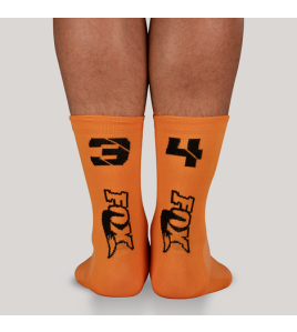Meia Fox cano Alto Laranja  Meia Fox cano Alto Laranja