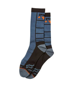 Meia Fox cano Alto Azul/Preto Meia Fox cano Alto Azul/Preto