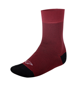 Meia Mauro Ribeiro Carbon Reflex Vinho