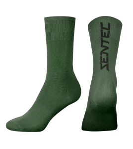 Meia Cano Alto Sentec Performance Verde