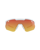  Óculos HB Shield Evo 2.0 Pearled White - Red Chrome