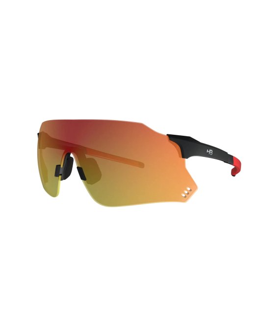 Óculos de Ciclismo HB Quad X 2.0 Matte Black/Red Chrome