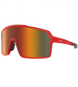 Óculos HB Grinder Matte Dark Red - Orange Chrome Óculos HB Grinder Matte Dark Red - Orange Chrome