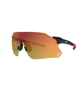 Óculos de Sol HB Quad X 2.0 Matte Black/Red Chrome Óculos de Sol HB Quad X 2.0 Matte Black/Red Chrome