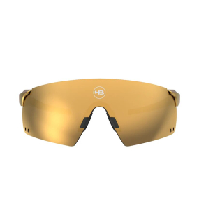 Óculos HB Quad R 2.0 Matte Black Gold Chrome Óculos HB Quad R 2.0 Matte Black Gold Chrome